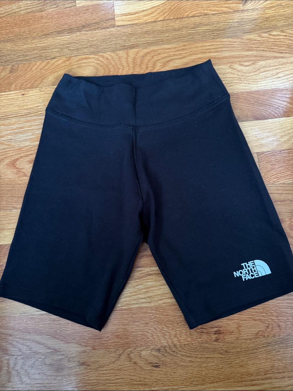 The North Face Black Women's Bike Shorts with Logo